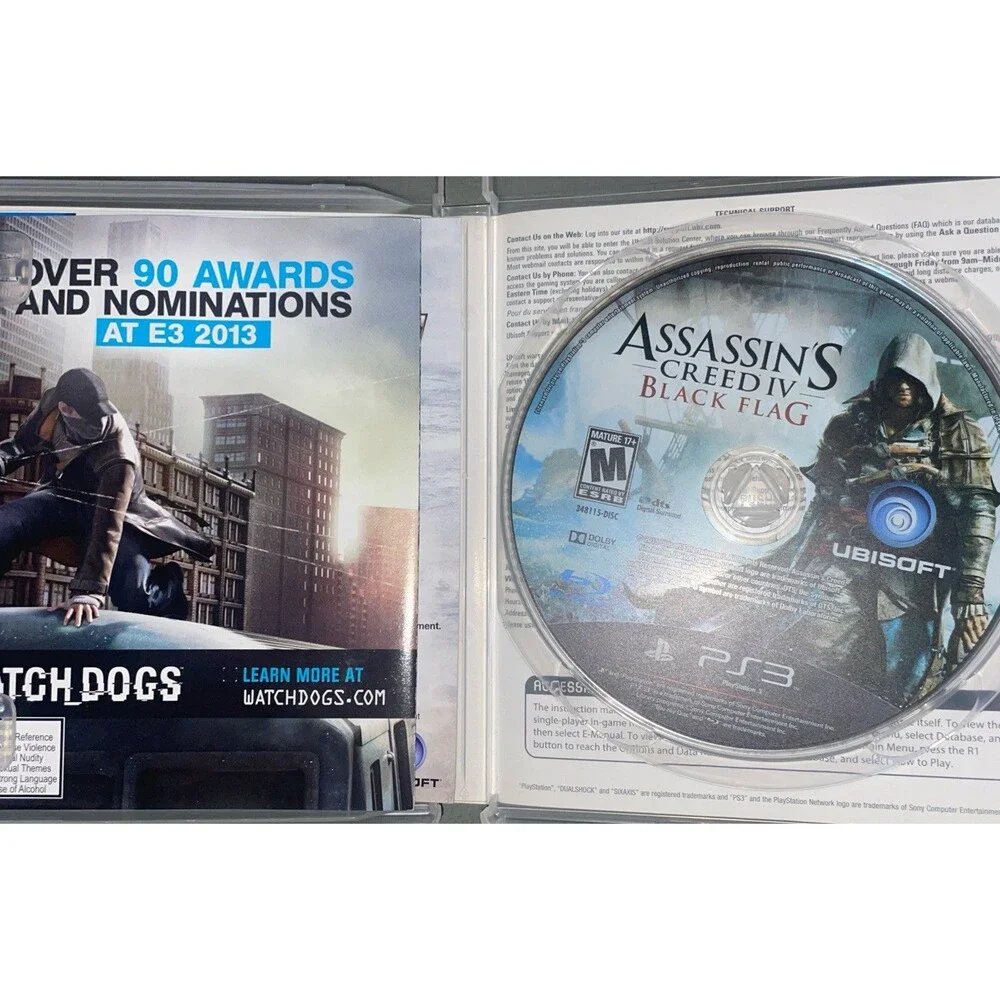 Assassin's Creed IV Black Flag Walmart Edition Sony PlayStation 3 2013